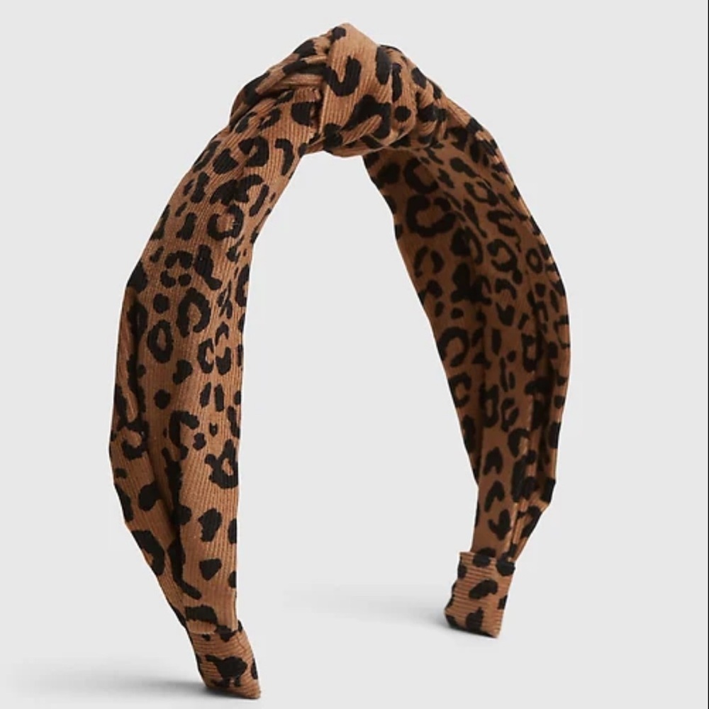 GAP‎ Leopard Print Knot Kids Headband